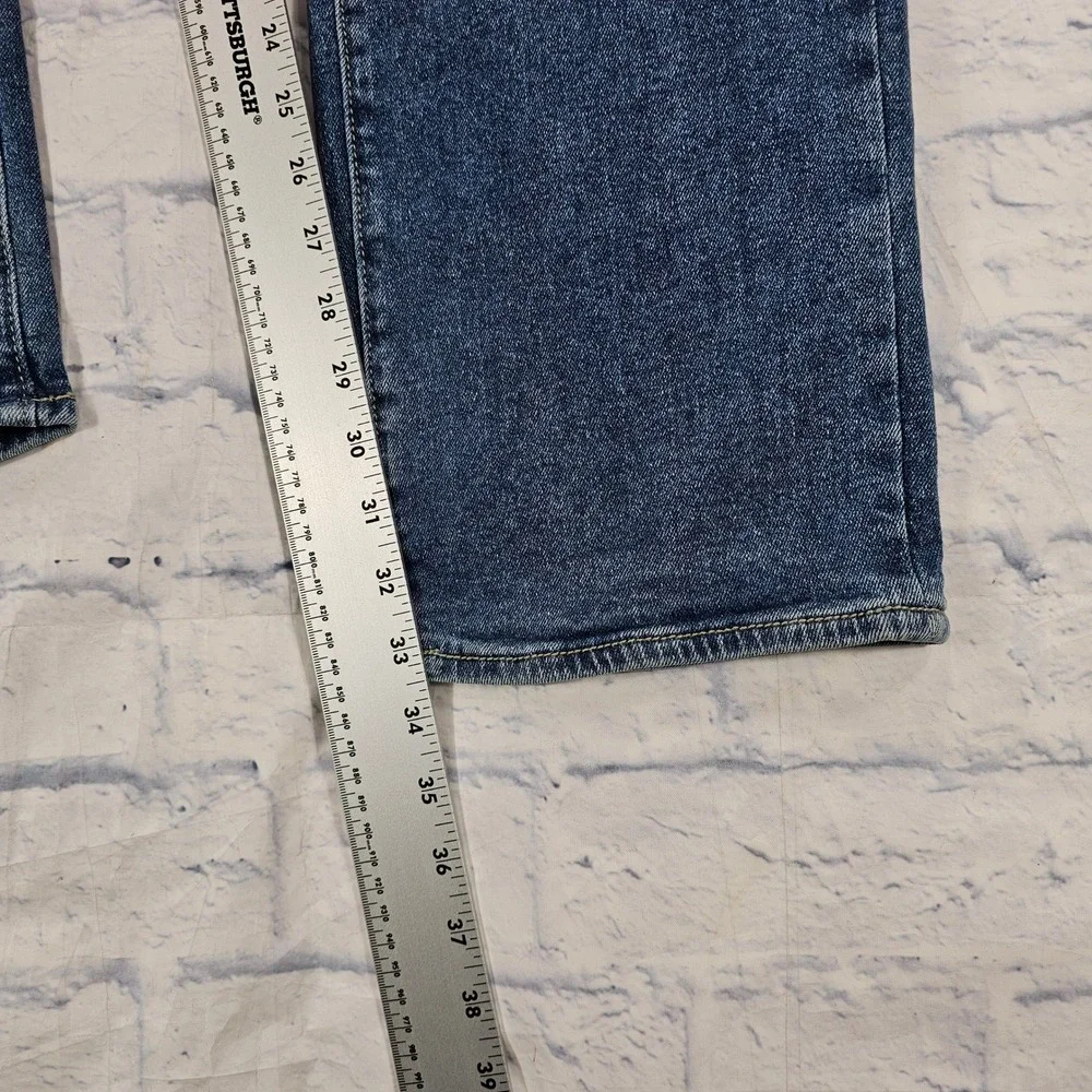 True Religion Ricky Relaxed Straight Men 44 Blue Dark Roper Wash Denim Jeans